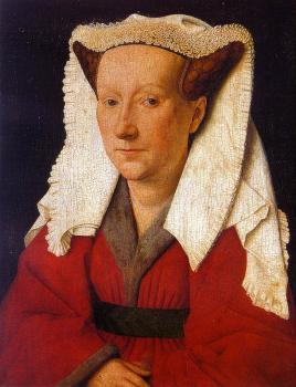 Jan Van Eyck : Portrait of Margaret van Eyck